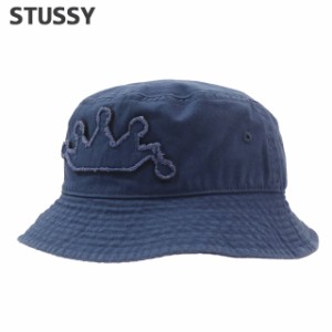 (2024新作)新品 ステューシー STUSSY CROWN APPLIQUE BUCKET HAT ハット スケート ストリート エイトボール ストックロゴ ストゥーシー 