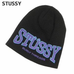 (2024新作)新品 ステューシー STUSSY BURLY THREADS SKULLCAP BEANIE ニット キャップ スケート ストリート エイトボール ストックロゴ 