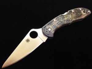 スパイダルコ/Spyderco　デリカ4　ZOME ぞめ 直刃 C11ZFPGR