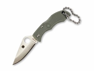 スパイダルコ/Spyderco　レディバグ3　フォリッジグリーン　直刃