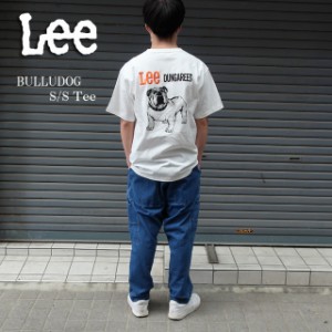 ●クロネコゆうパケット1点まで発送対応　lee リー 半袖 tシャツ メンズ ブルドックプリント lt3076