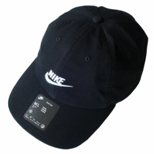 ナイキ nike フューチュラ キャップ ウォッシュド fb5368-011 ブラック