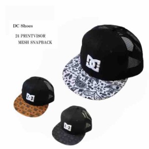 dc shoes ディーシーシューズ メッシュキャップ dcp242201 メンズ【DC SHOES/男性/ユニセックス/24 PRINTVISOR MESH SNAPBACK/スナップバ