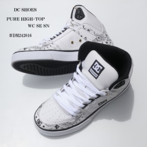 dc shoes ディーシーシューズ ピュア ハイトップ スニーカー dm242016/adys400093 メンズ【DC SHOES/pure high top wc se sn/男性/シュー