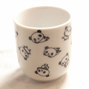 パンダ陶器製　湯呑　ゆのみ JNT011-B
