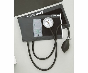 【ナビス】ギヤフリーアネロイド血圧計　グレー