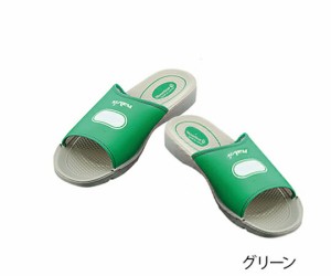 ナビス（アズワン） ナビス快適サンダル（ジェットウォッシャー可）　グリーン　6号（26.0〜26.5cm）