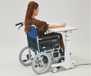 ナビス（アズワン） 電動昇降採血台(車椅子対応) 800×500×638〜1288mm ET-800B