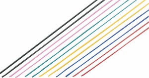 ●カラーワイヤー 6色 12本組 図工・工作・クラフト・ホビー 針金・ワイヤー
