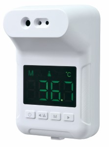 固定式 非接触赤外線検温計 測定・測量用品  温度計