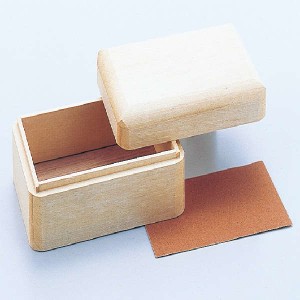 木彫小箱(ほう) 図工・工作・クラフト・ホビー 木工