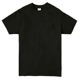 ATドライTシャツ 130cm ブラック 100gポリ100% 運動会・発表会・イベント シャツ・Tシャツ・衣料