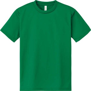 DXドライTシャツ L グリーン 025 運動会・発表会・イベント シャツ・Tシャツ・衣料