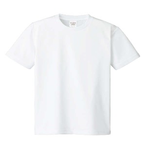 ATドライTシャツ 130cm ホワイト 150gポリ100% 運動会・発表会・イベント シャツ・Tシャツ・衣料