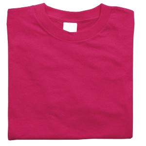 カラーTシャツ M 146　ホットピンク 運動会・発表会・イベント シャツ・Tシャツ・衣料
