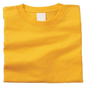 カラーTシャツ J 165デイジー（イエロー）(サイズ150) 運動会・発表会・イベント シャツ・Tシャツ・衣料