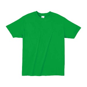 ライトウエイトTシャツ J ブライトグリーン　(サイズ150) 運動会・発表会・イベント シャツ・Tシャツ・衣料