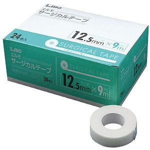 エルモサージカルテープ医療用12.5mm×9m(24巻入) 医療介護 衛生消耗品