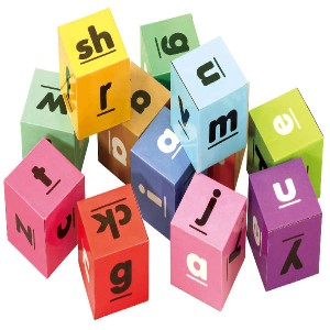 アルファベットキューブ(12pcs) 知育玩具 パズル