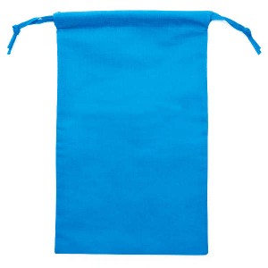 不織布ｱｼｽﾄﾊﾞｯｸﾞ 青 雑貨 ﾊﾞｯｸﾞ･鞄
