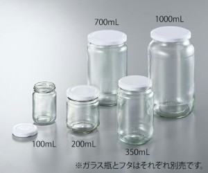 ガラス瓶（広口）　100mL　12個入 9070301