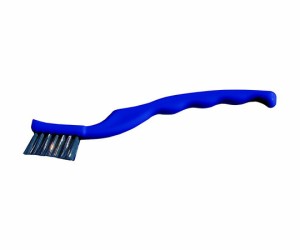 歯ブラシ型ブラシ　バーキュートプラス　青 BCP-HBB 1個