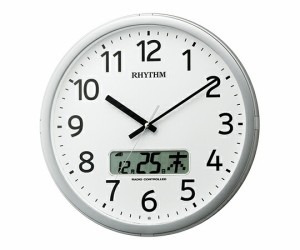 電波時計（プログラムチャイム付） 4FNA01SR19 リズム（時計）