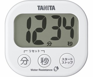 洗えるでか見えタイマー　ホワイト TD-426WH タニタ