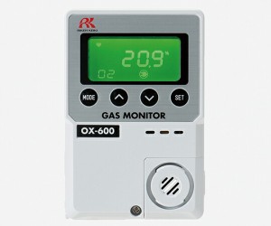 小型酸素モニター　一体型（AC電源仕様） OX-600-00・AC 理研計器