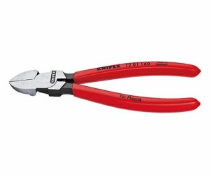 KNIPEX プラスチック用ニッパー（パッケージ入） 1本 7201-160