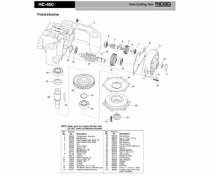 RIDGID モーター　アダプター　Ｔ−２　Ｆ／５２２８ 1個 77212