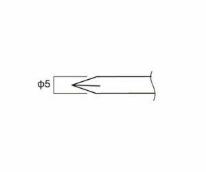 白光（HAKKO） U用銅チップ　740P用 1本 CA5