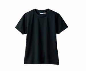 住商モンブラン Ｔシャツ 男女兼用 半袖ネット付 黒 1枚 2-512 L