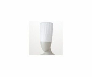 住商モンブラン コック帽（25cm）　白 1枚 9-635 L