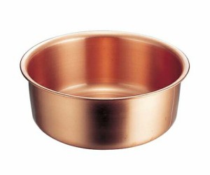 タケコシ 銅製 洗い桶 29cm 4.5L 1個 8338400