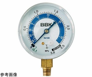 文化貿易工業 低圧側連成計 1個 RGBL-80