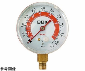 文化貿易工業 高圧側圧力計 1個 RGBH-80