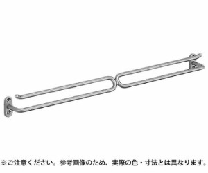 シロクマ U形二段掛棒300ミリAG塗装 1個 NH-5