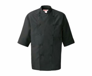 KAZEN 兼用コックシャツ　黒　S 1枚 421-75 S