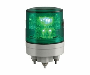 日惠製作所 小型回転灯φ45 ニコスリム(緑) 1個 VL04S-024NG
