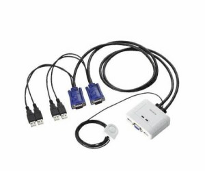 エレコム USB⇔USBパソコン切替器 KVM-KUSN 1パック