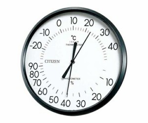 リズム（時計） 温湿度計 TM42 シロ 白 9CZ013-003 1個