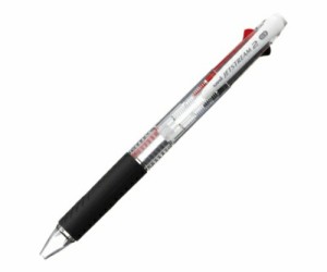 三菱鉛筆 ジェットストリーム 2色ボールペン 0.7mm 透明(インク色:黒・赤) 1本 SXE2-300-07.T