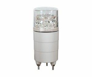 日惠製作所 小型回転灯φ45 ニコミニ(2色発光型) 100V 1個 VL04M-100CPC