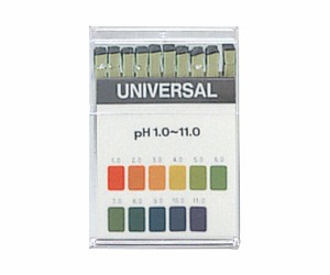 ADVANTEC pH試験紙　ブックタイプ　UNIV 07010120 1箱(20枚×10個入)