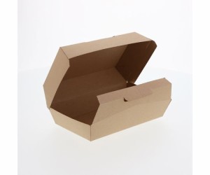 シモジマ 食品容器　ネオクラフトボックス　ランチボックス　M　20枚 004248009 1袋(20枚入)