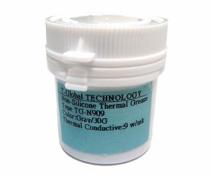 ワイドワーク T-Global製　高熱伝導Non-Silicone　Thermal　Grease　30g入り 1個 WW-TGN909-30G