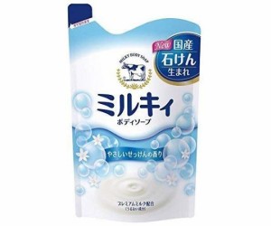 牛乳石鹸共進社 ミルキィボディソープ　やさしいせっけんの香り　詰替用　400ML 1個