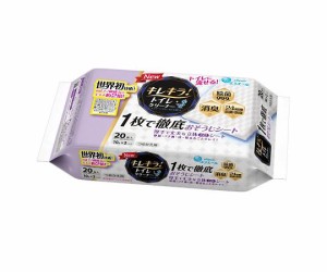 エリエール（大王製紙） エリエール　キレキラ　トイレクリーナー　1枚で徹底おそうじシート　つめかえ用　20枚 1袋(10枚×2パック入)