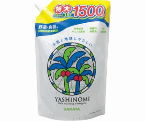 サラヤ ヤシノミ洗剤　スパウト付き詰替　1500mL 1個